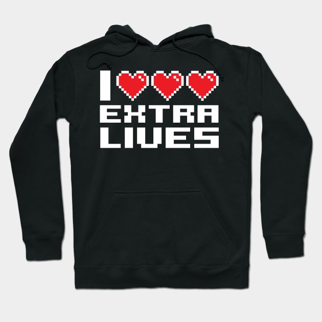 I Love Extra Lives Hoodie by DetourShirts